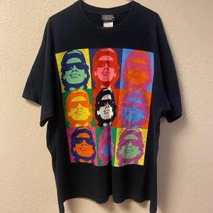 Eazy-E / Andy Warhol style tee shirt. Vintage 2006. Size XL